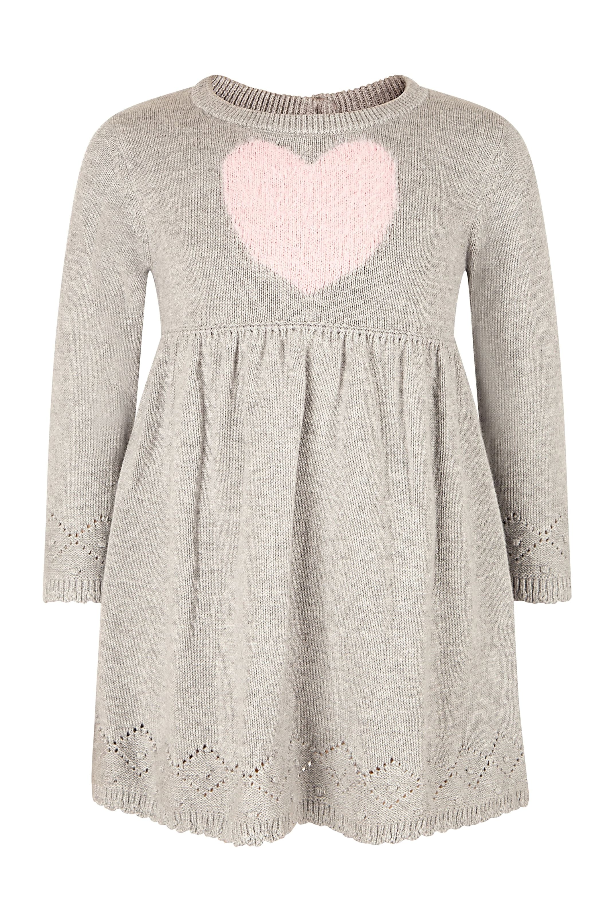 happy girls - Vestido em cinzento: frente