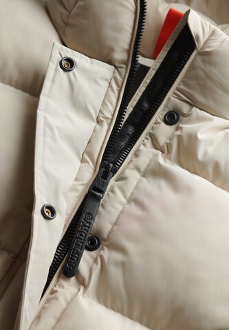 Superdry Winterjas '5 Baffle Sports' in Beige