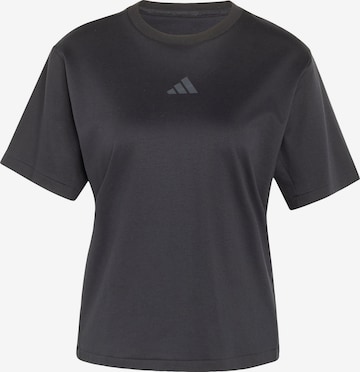 ADIDAS SPORTSWEAR Funkcionalna majica 'Z.N.E.' | črna barva: sprednja stran