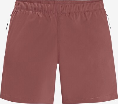 JACK WOLFSKIN Sportshorts 'Wanderthirst' in altrosa, Produktansicht