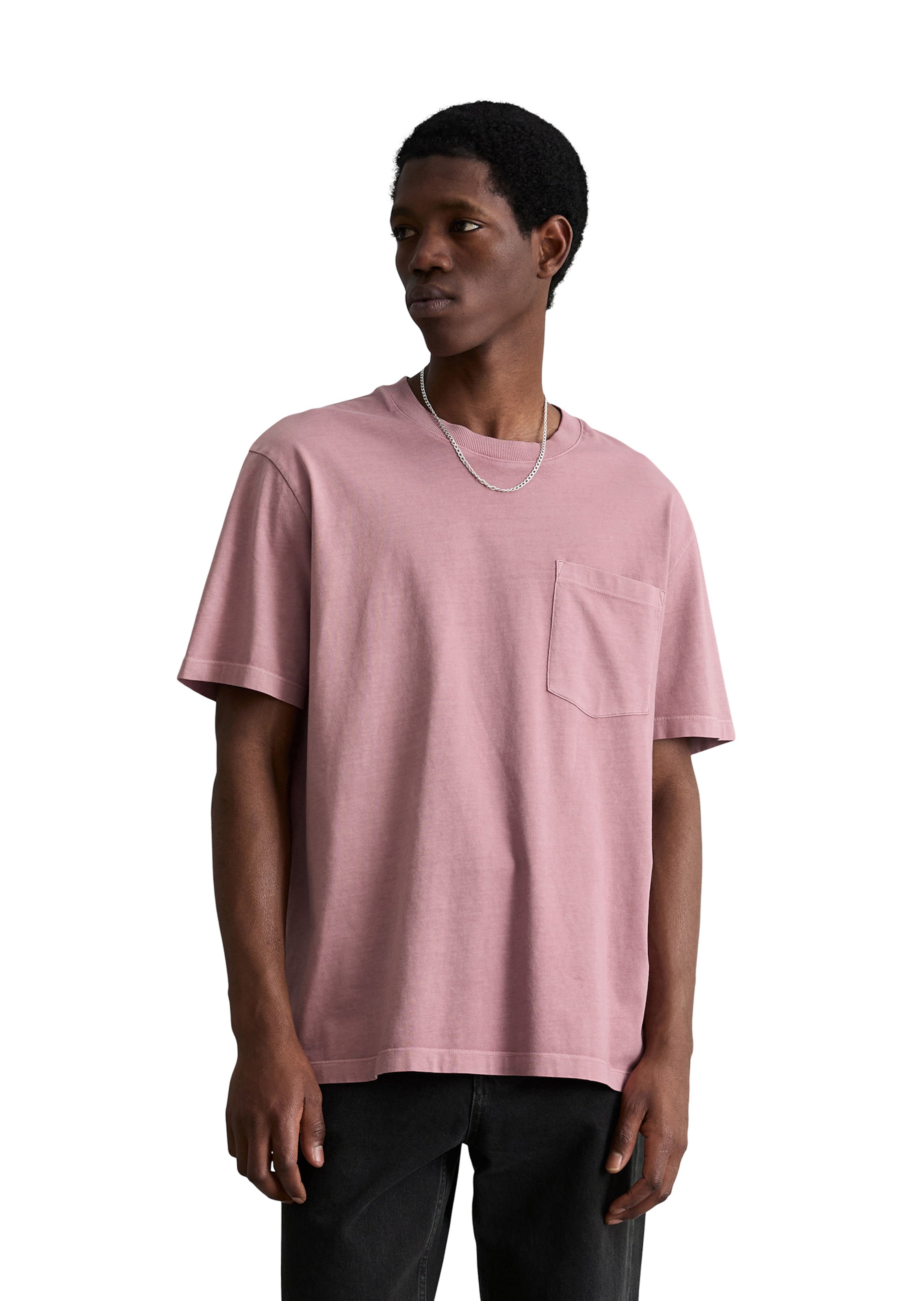 T-Shirt Marc O'Polo DENIM en rose : devant