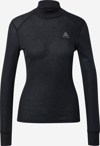 ODLO Sportshirt 'Active Warm Eco' in Schwarz: predná strana