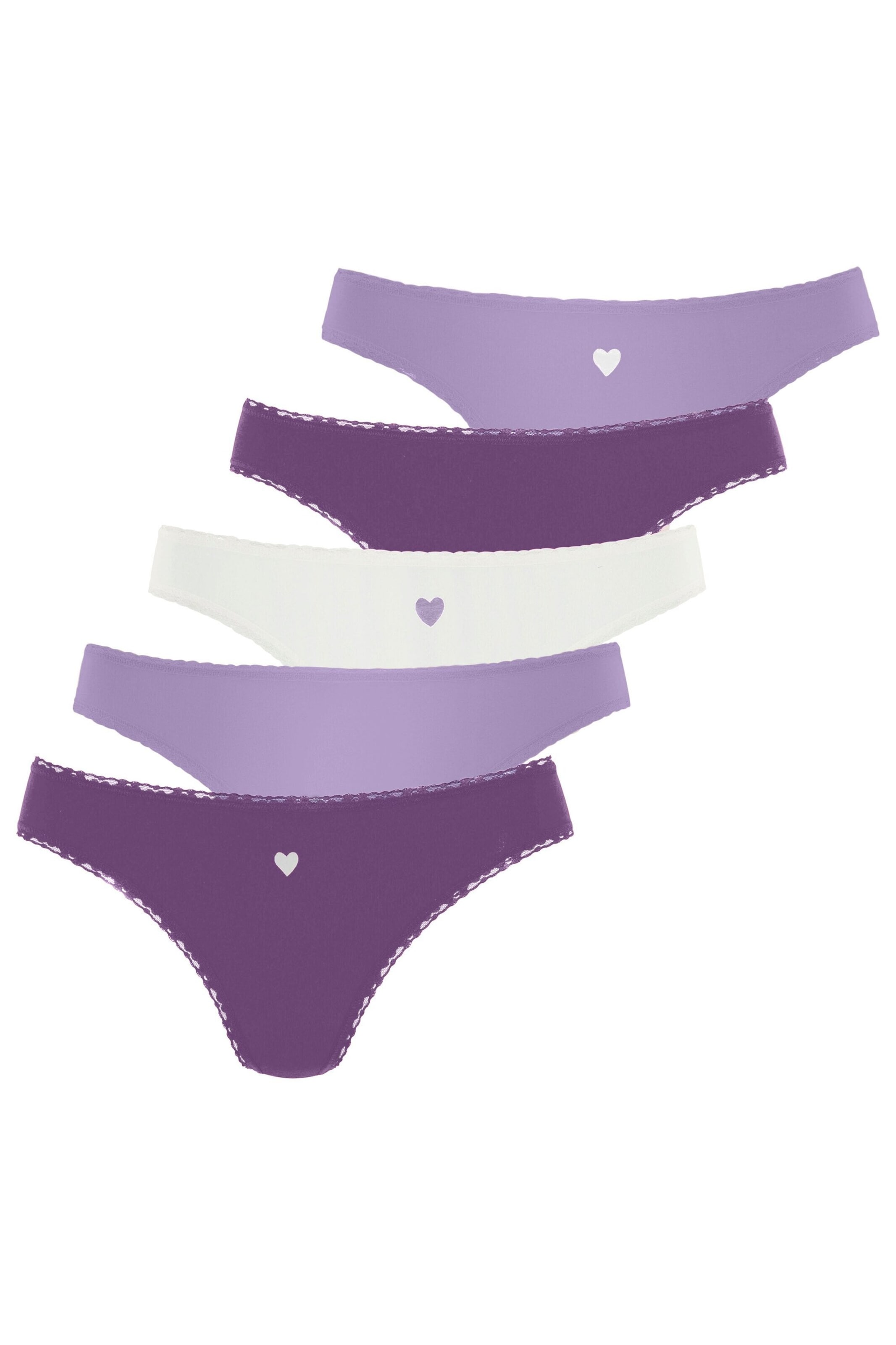 LASCANA Стринг в лилав: отпред