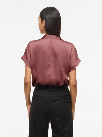 Chemisier 'VIEnna Ravenna' VILA en marron