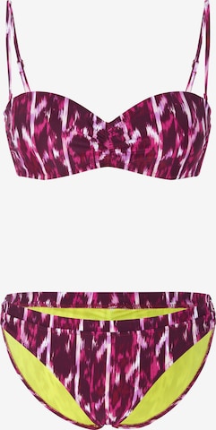CHIEMSEE Balconette Bikini in Pink: predná strana