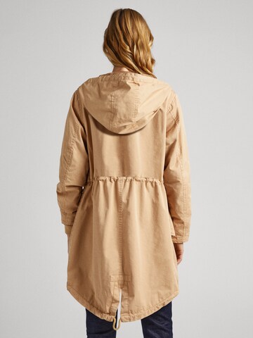 Pepe Jeans Between-Seasons Parka 'MERYL' in Beige