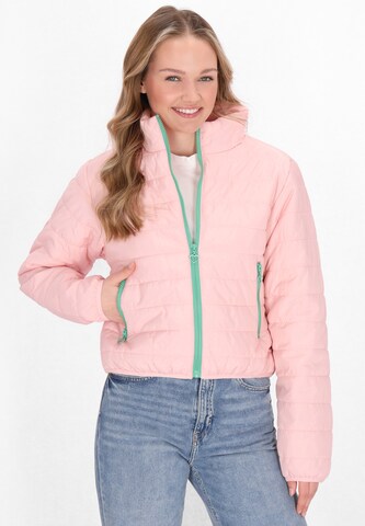 MYMO Tussenjas in Roze: voorkant