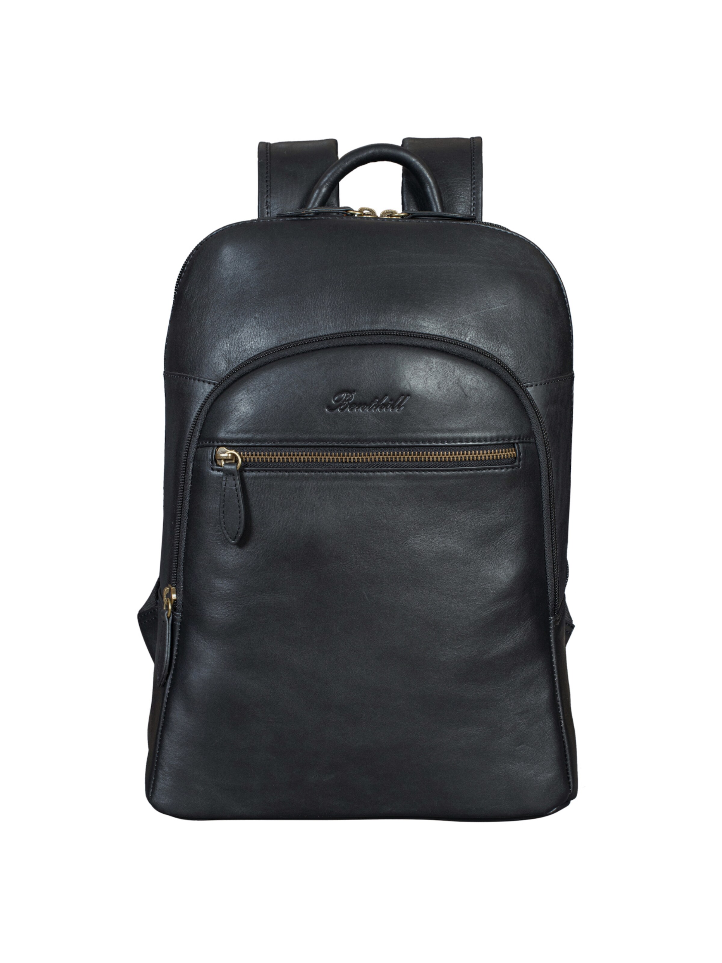 Benthill Rucksack‌‌ in Schwarz: Vorderseite