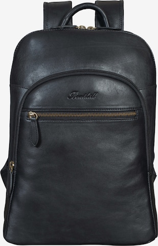 Benthill Rucksack in Schwarz: Vorderseite