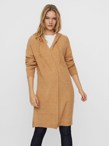 VERO MODA Strickjacke 'SUMA' in Braun