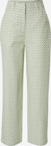 LeGer by Lena Gercke Wide leg Broek 'Eske' in Groen: voorkant