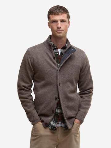 Giacchetta 'ESSENTIAL PATCH ZIP THROUGH 262MMKN0731' di Barbour in verde