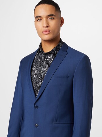 DRYKORN Slim fit Suit 'IRVING' in Blue