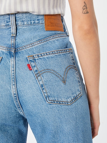 LEVI'S ® Normální Džíny 'Ribcage Straight Ankle' – modrá