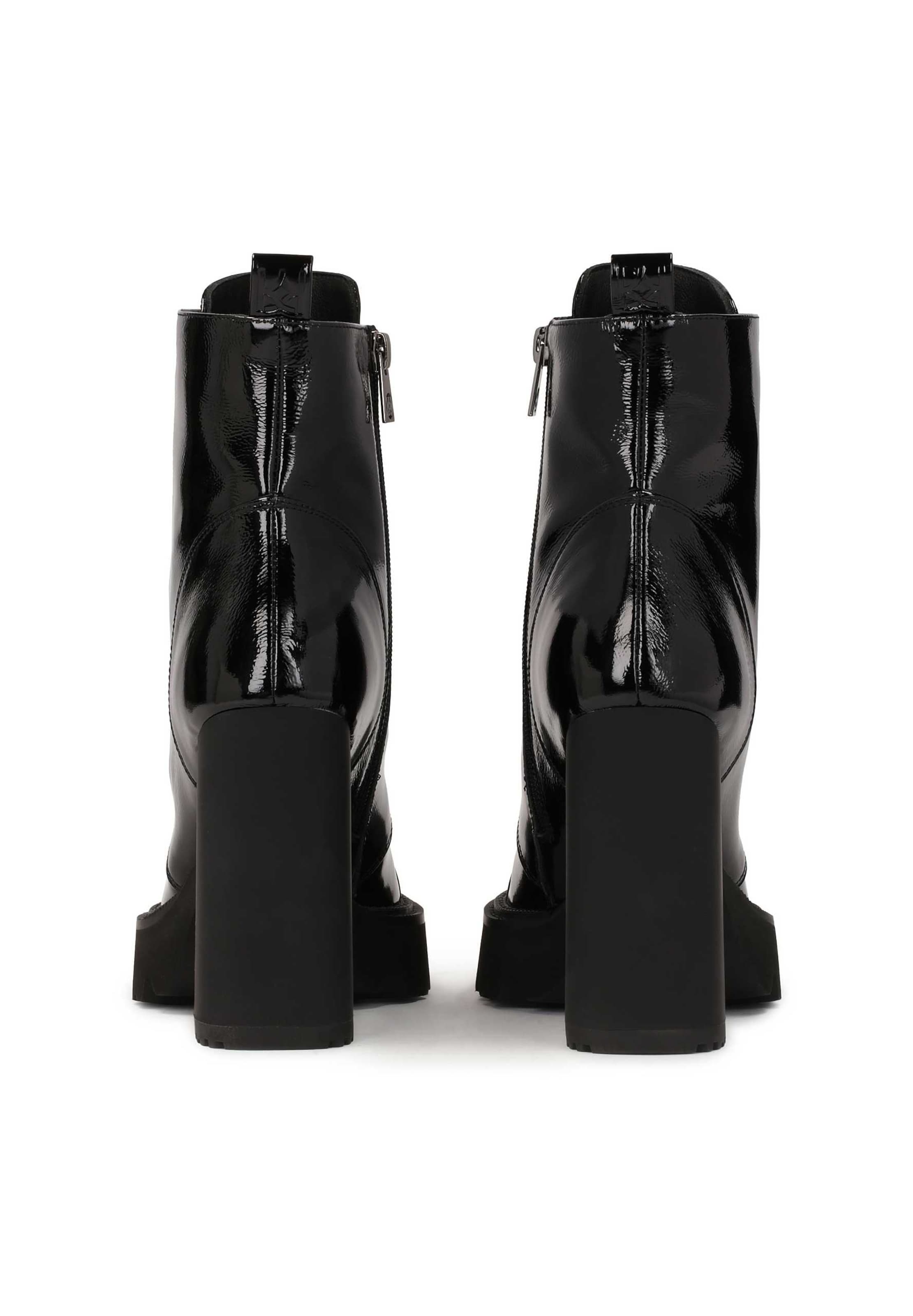 Stivaletto stringato di Kazar in nero