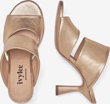 Ivylee Copenhagen Pumps 'Marilyn Metallic' i guld