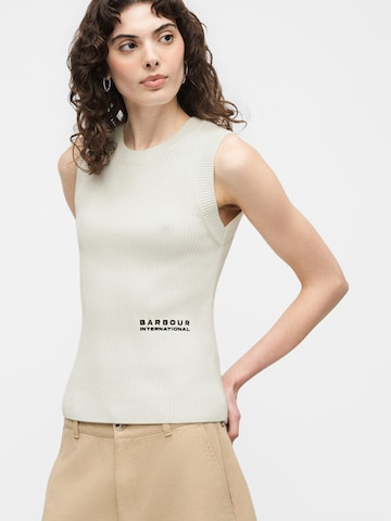 Barbour International Sweater in White