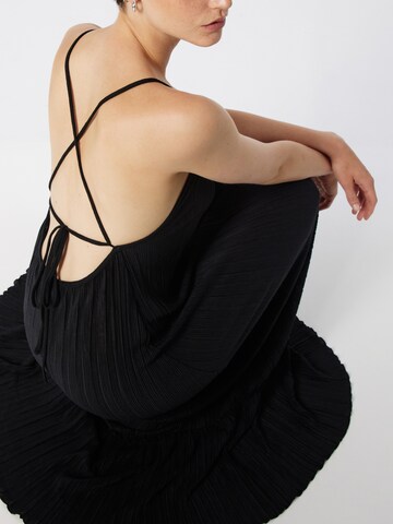 Gina Tricot Καλοκαιρινό φόρεμα 'Mira' σε μαύρο