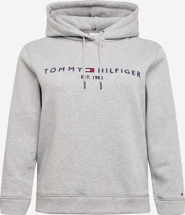 Tommy Hilfiger Curve Sweatshirt in Grey: front