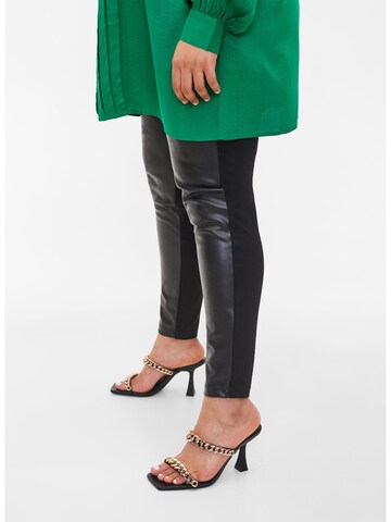 Zizzi Skinny Leggings 'XMAI' in Zwart