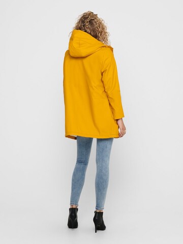 ONLY Weatherproof jacket 'Sally' in Yellow