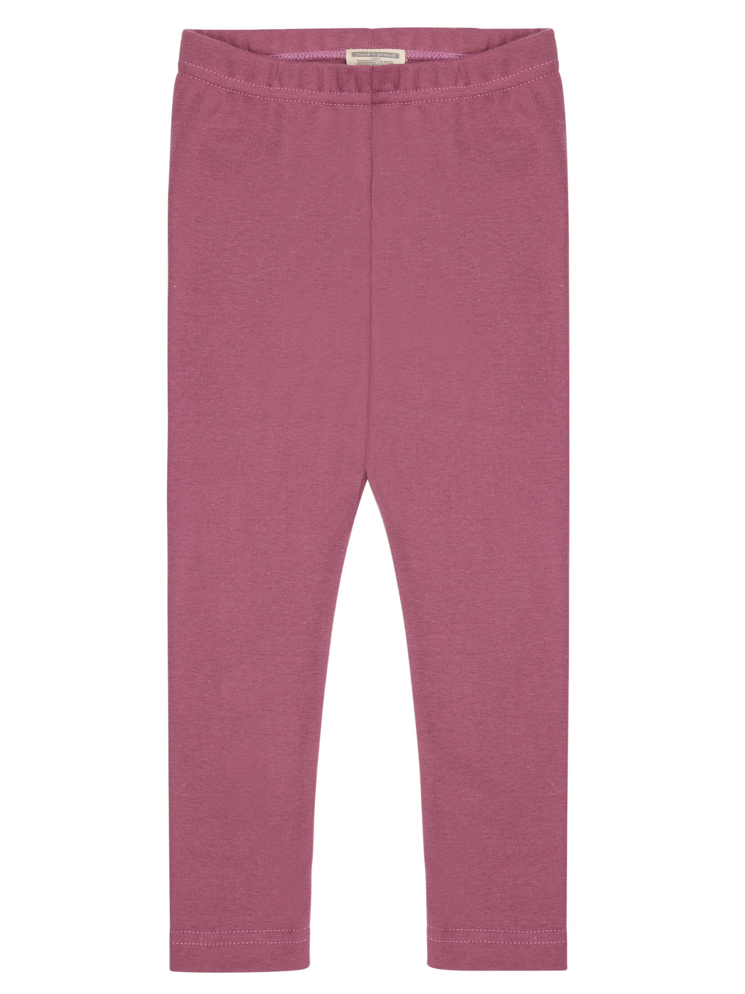 loud + proud Slimfit Leggings‌‌‌ in Lila: Vorderseite