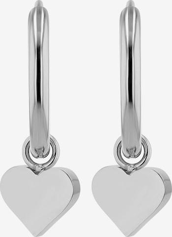 Akzent Earrings 'Samira, langlebig' in Silver: front
