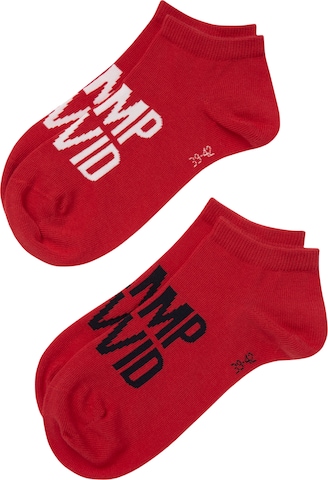 CAMP DAVID Socken in Rot: predná strana