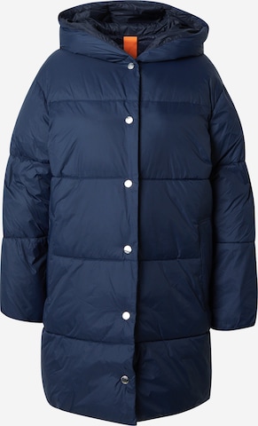 BOSS Orange Winter Coat 'Polly' in Blue: front