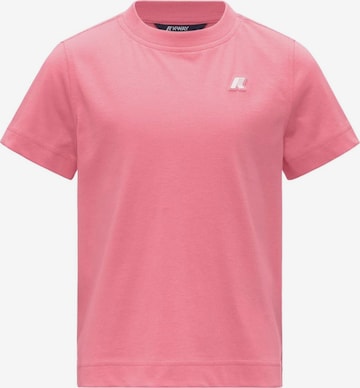 T-Shirt 'K-WAY KIDS P.MELIS JERSEY T-SHIRT' K-Way en rose : devant