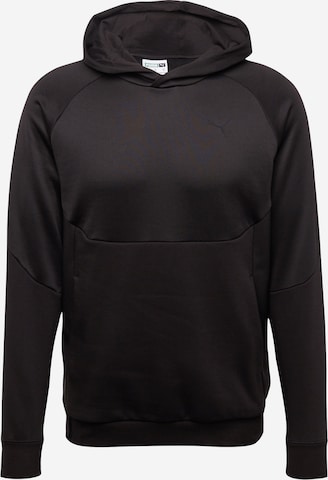 PUMA Sweatshirt in Black: front