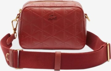 LACOSTE - Bolso de hombro 'Lacoste Sac Bandoulière Maheki Iberis' en rojo: frente