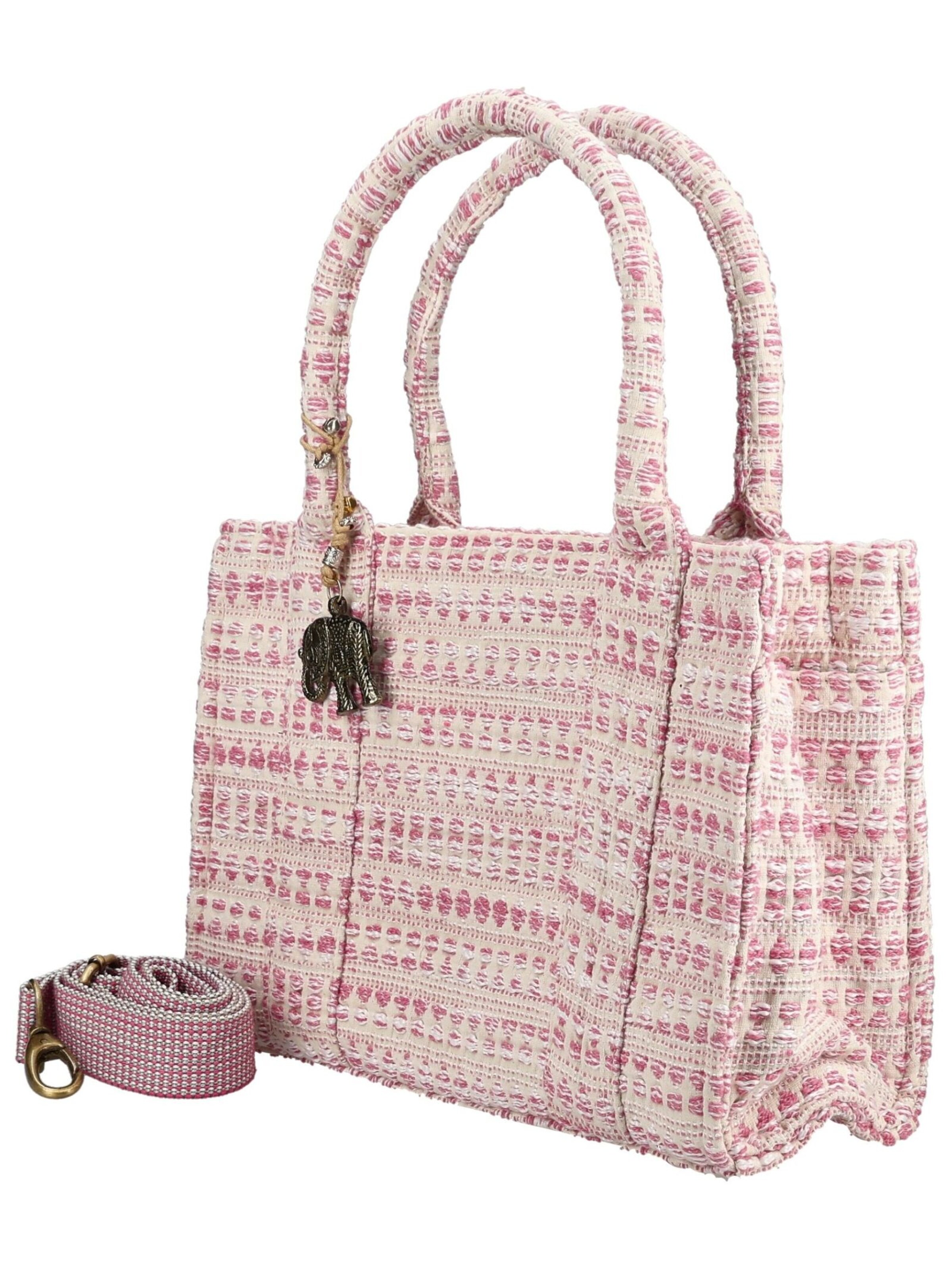 ANOKHI Handtas in Roze
