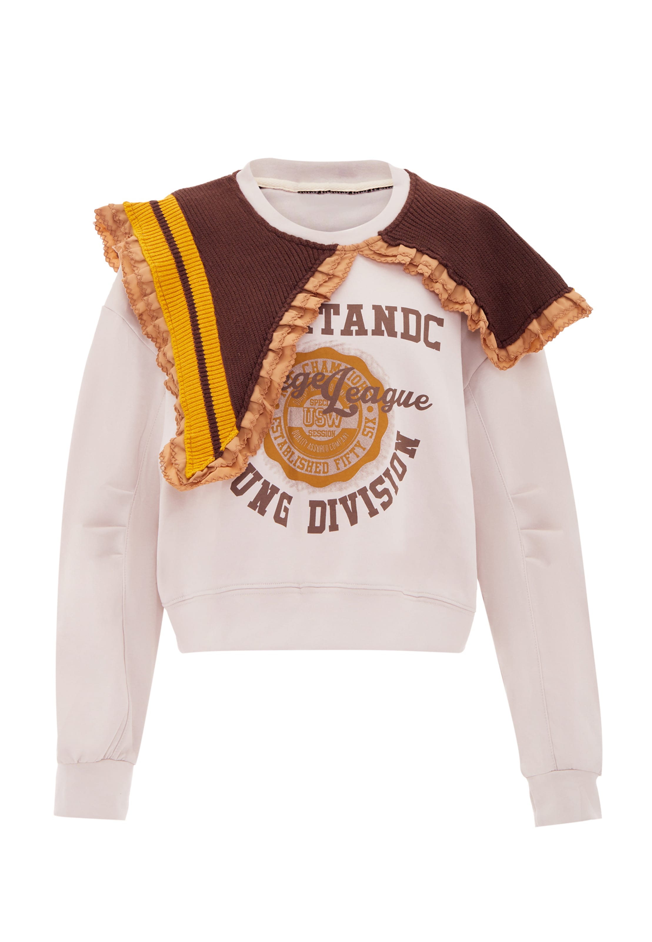 HOMEBASE Mikina – béžová: přední strana