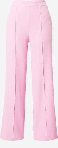 PIECES Wide leg Pants 'PCBOZZY' in Pink: front