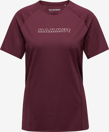 MAMMUT Performance Shirt in Red: front