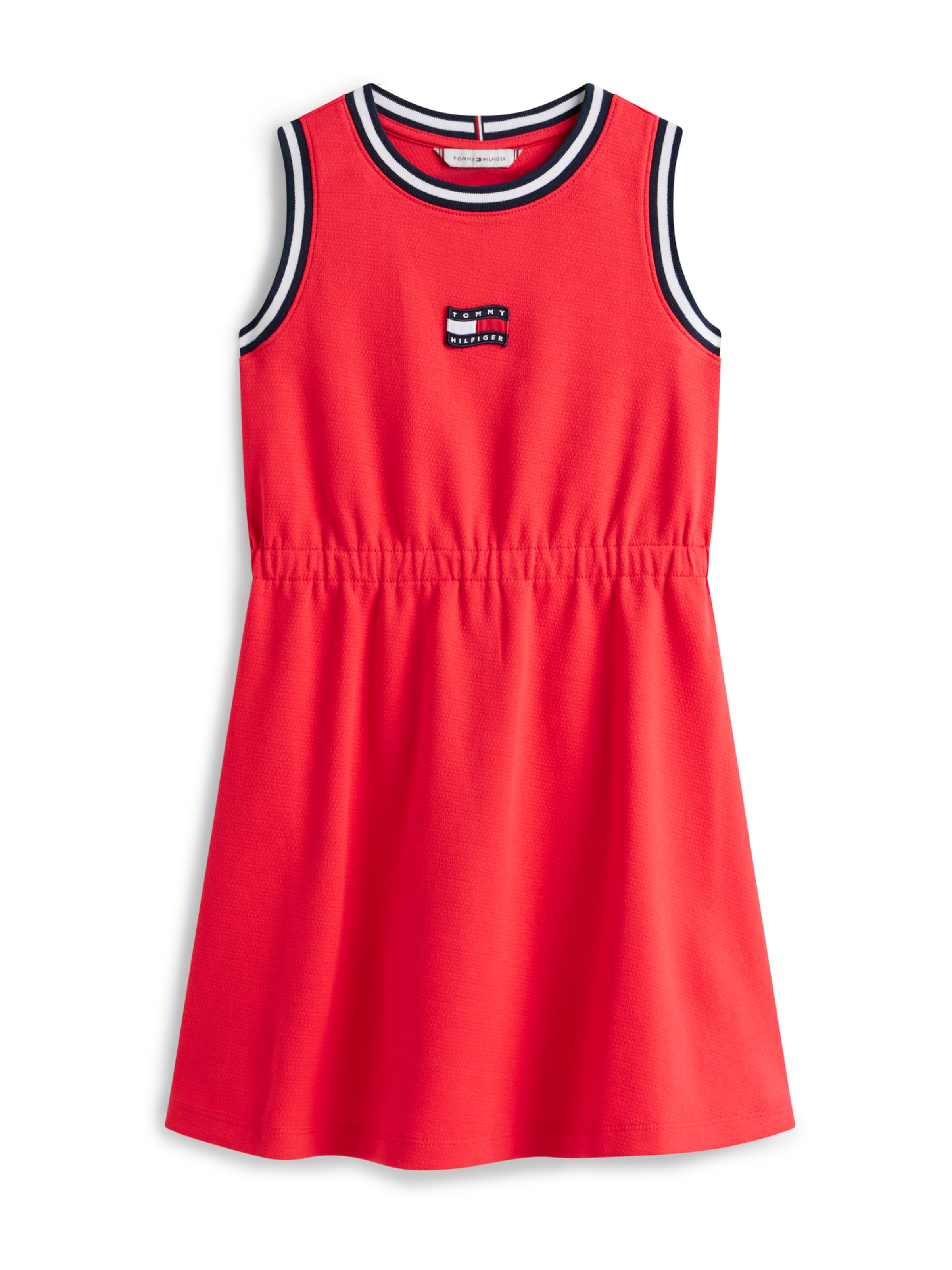 Robe TOMMY HILFIGER en rouge : devant