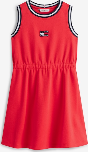 98 dydžio Suknelė iš TOMMY HILFIGER, spalva – tamsiai mėlyna jūros spalva / raudona / balta, Prekių apžvalga