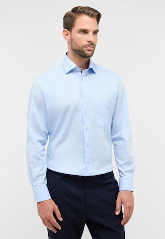 ETERNA Comfort fit Zakelijk overhemd in Blauw: voorkant