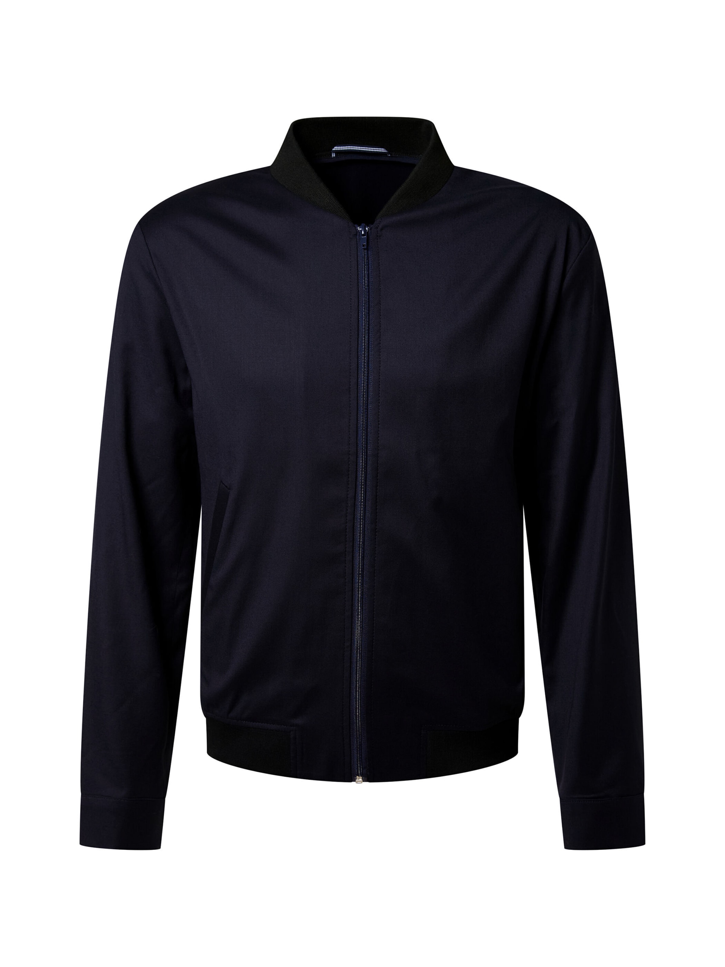 PIERRE CARDIN Tussenjas 'Luc' in Blauw: voorkant