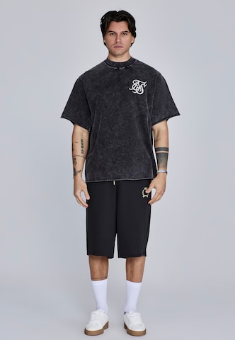 T-Shirt SikSilk en noir