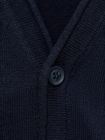MANGO KIDS Cardigan 'NICKY' i blå