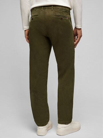 HECHTER PARIS Regular Chino in Groen