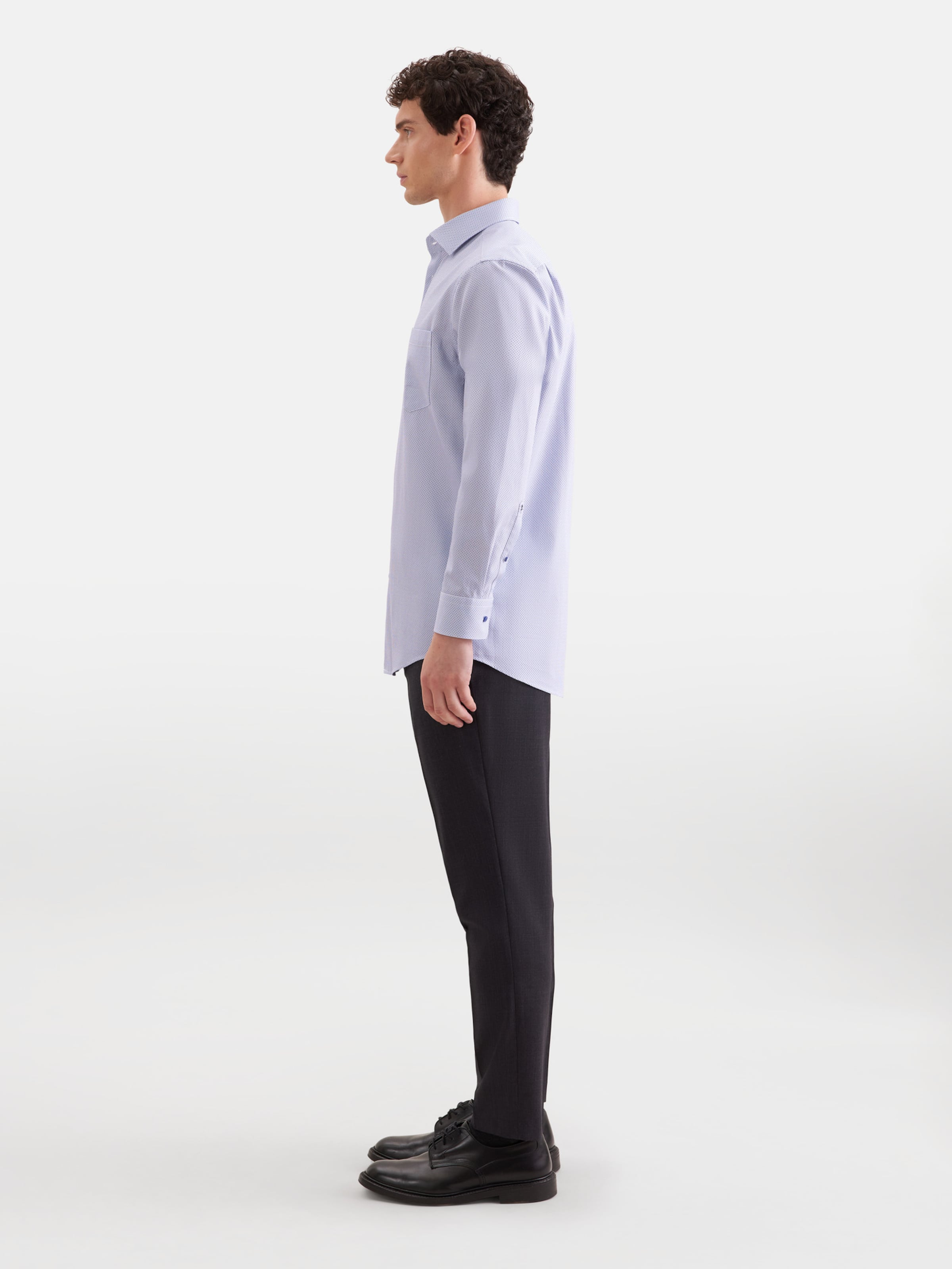 Fit confort Chemise business SEIDENSTICKER en bleu