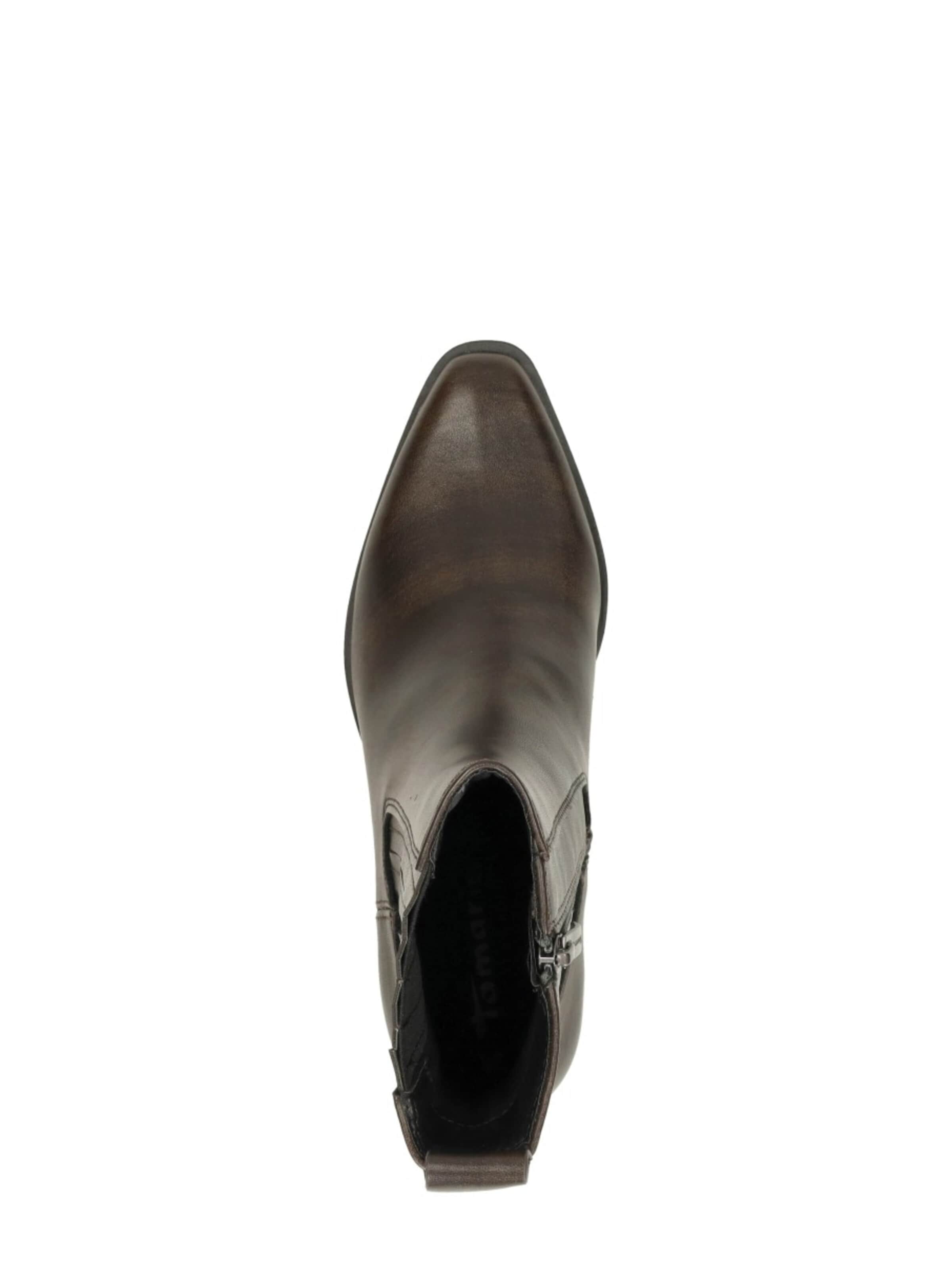 Boots 'Enkellaarsjes Hak' Tamaris en marron