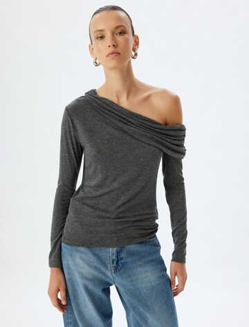 Koton T-shirt in Grau: Vorderseite