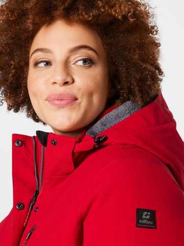 KILLTEC Outdoor Jacket in Red