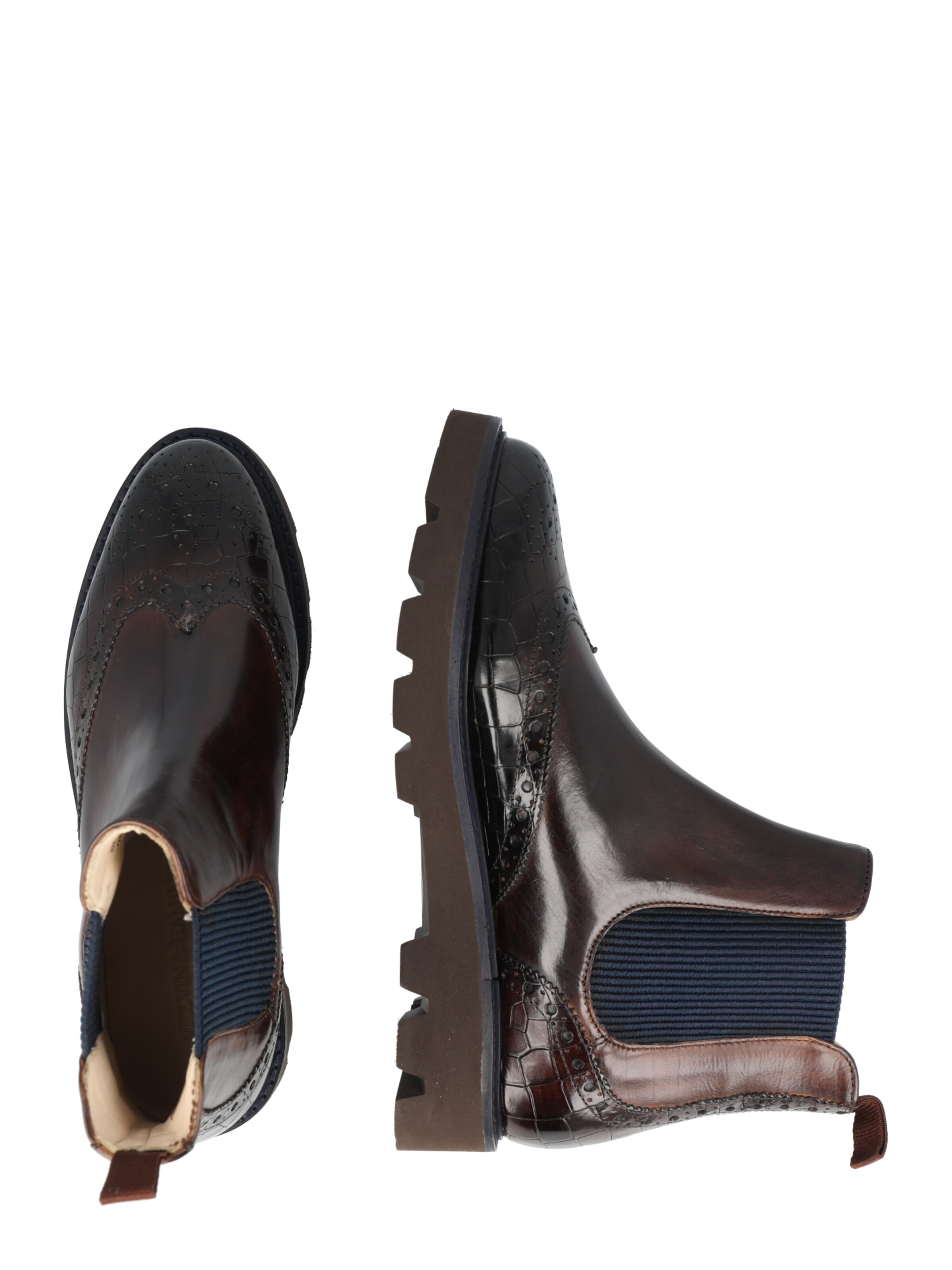 Melvin & Hamilton Jade 8, Chelsea Boot Donna, Marrone, 36 EU