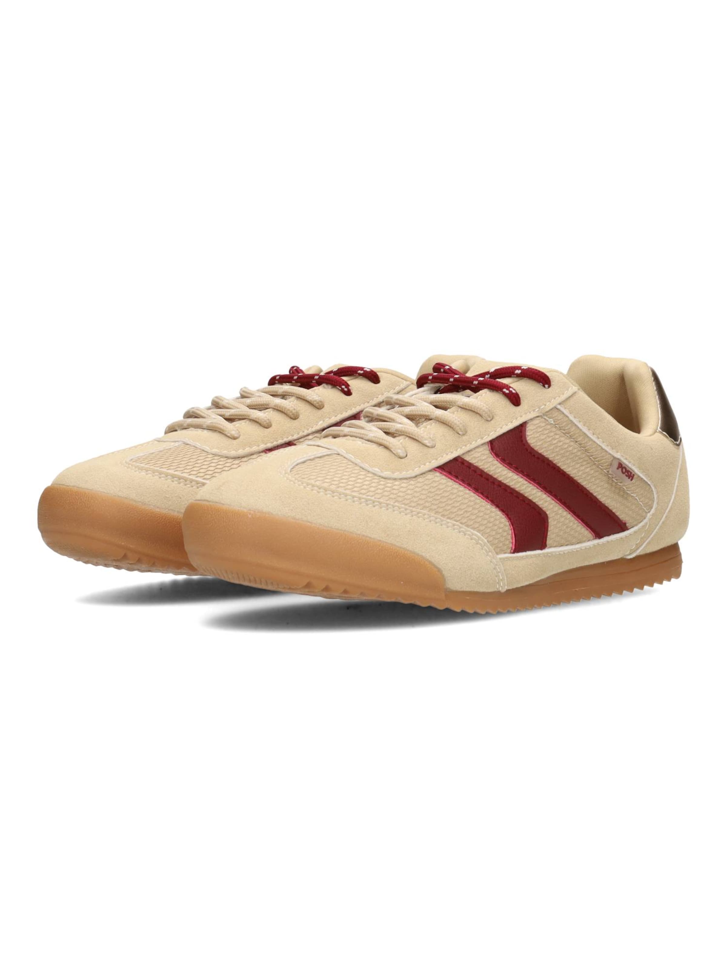 POSH by Poelman Sneakers laag 'SKYE' in Beige