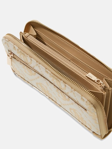 GUESS Wallet 'Audrey' in Beige